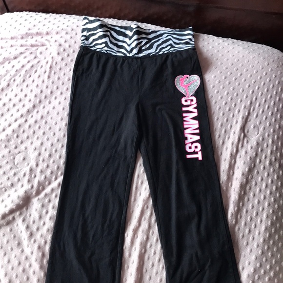 Justice girls sweatpants Sz 12 - Picture 2 of 7